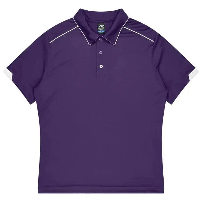 Aussie Pacific Currumbin Men's Polo Shirt 1320  Aussie Pacific PURPLE/WHITE S